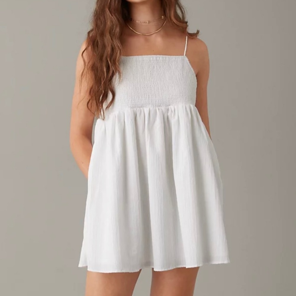 AE Smocked Cami Mini Dress